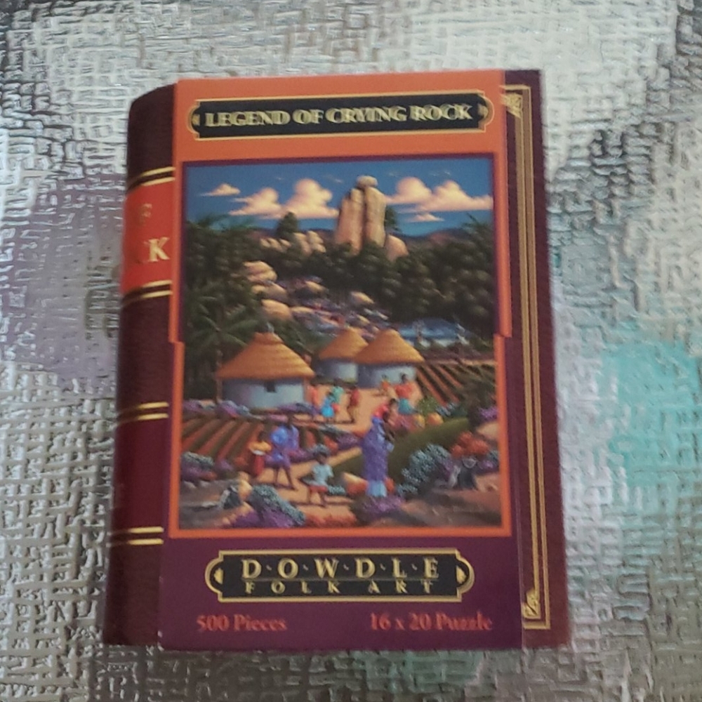 Dowdle Folk Art/ Legend of Crying Rock Puzzle